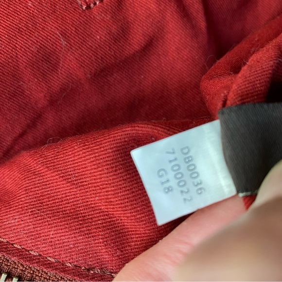 Frye Bordeaux Color Leather Tote/Handbag - Picture 8 of 16